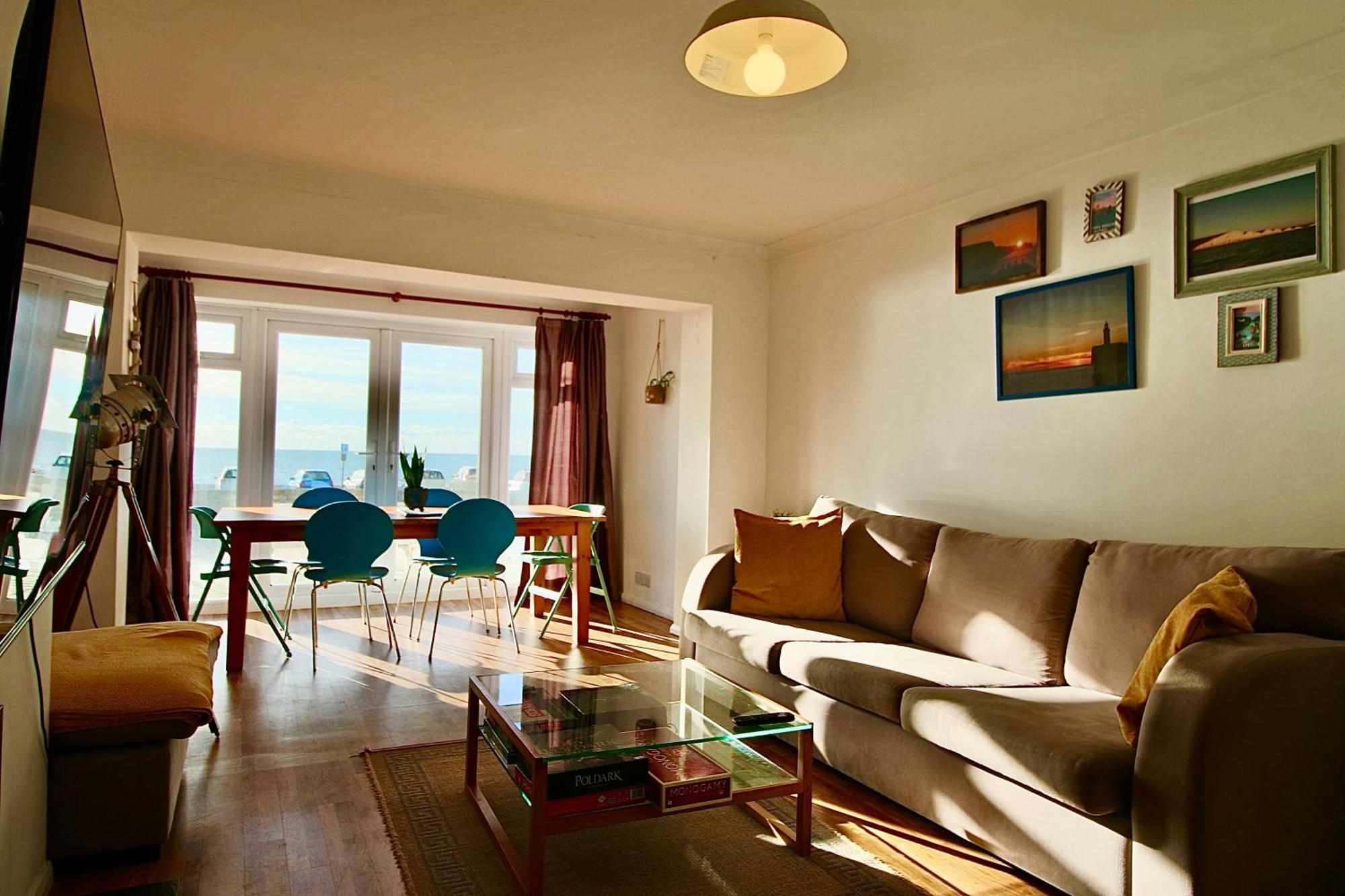 Seaview Beach House Stones Throws From The Sea By Air Premier Сийфорд Екстериор снимка